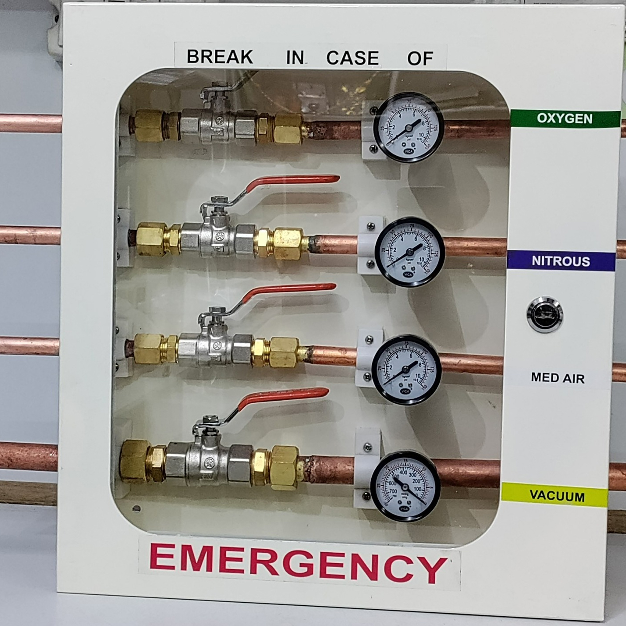4 Gas Zonal Valve Box